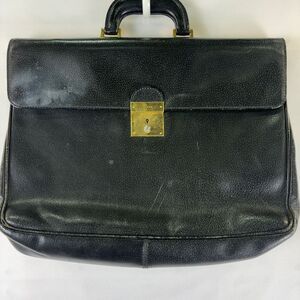 Gucci Black Briefcase with Serial Number